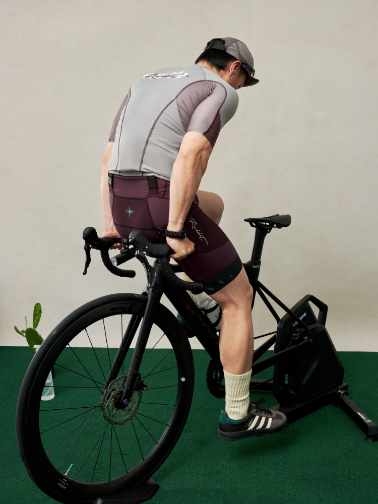 TurtleRabbit Wine Cycling Bib Shorts - Men’s