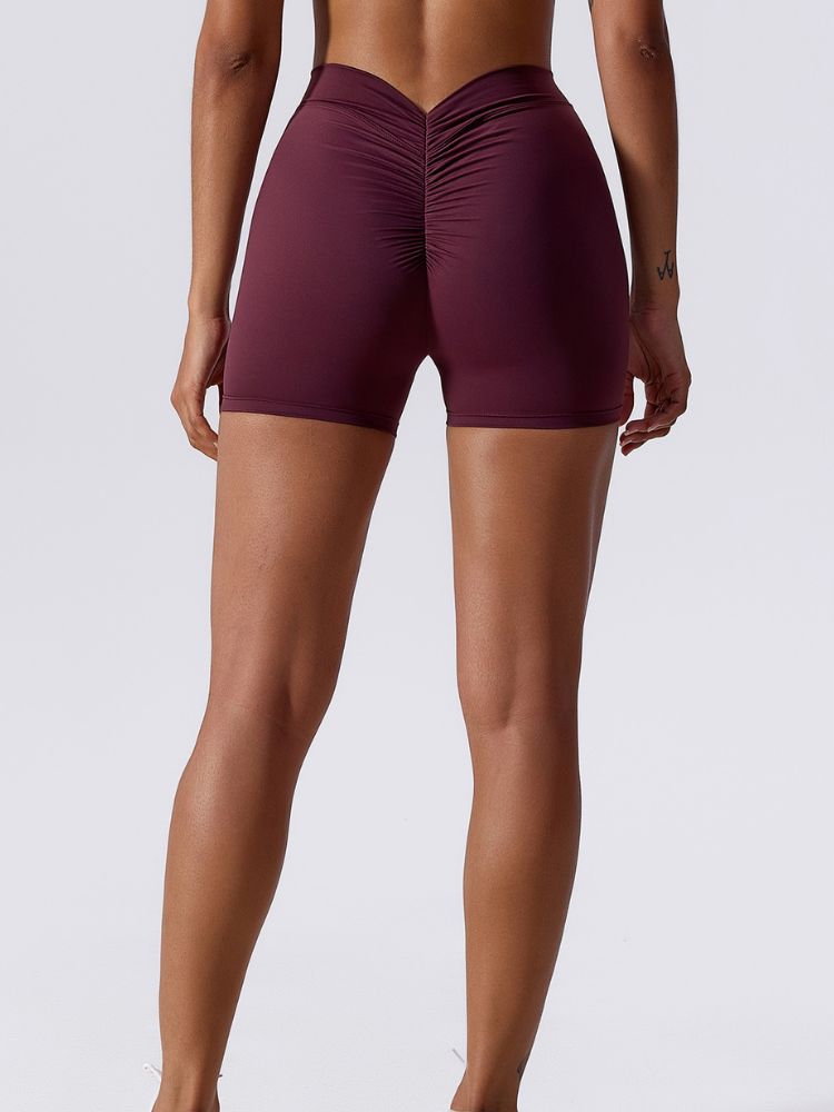 GraceGlide Ballet Yoga Shorts