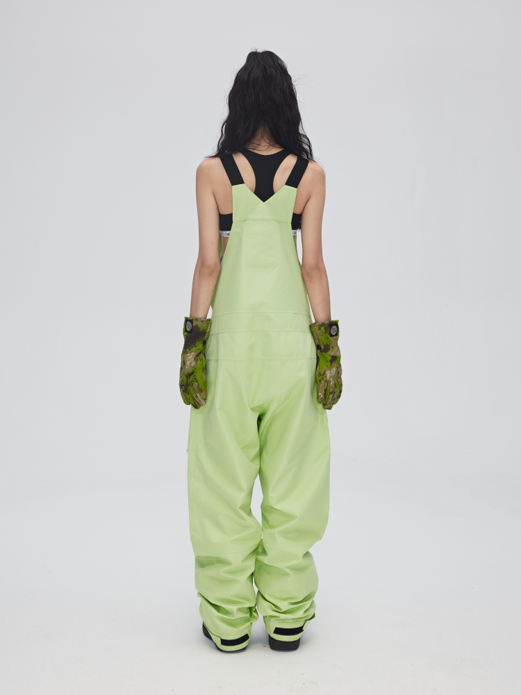 Yetisnow Apple Green Bib Pants - Women's