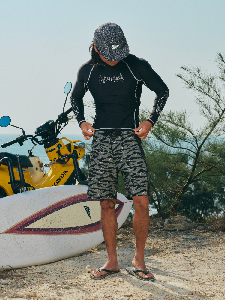 CHILLHANG Camouflage Board Shorts - Men's