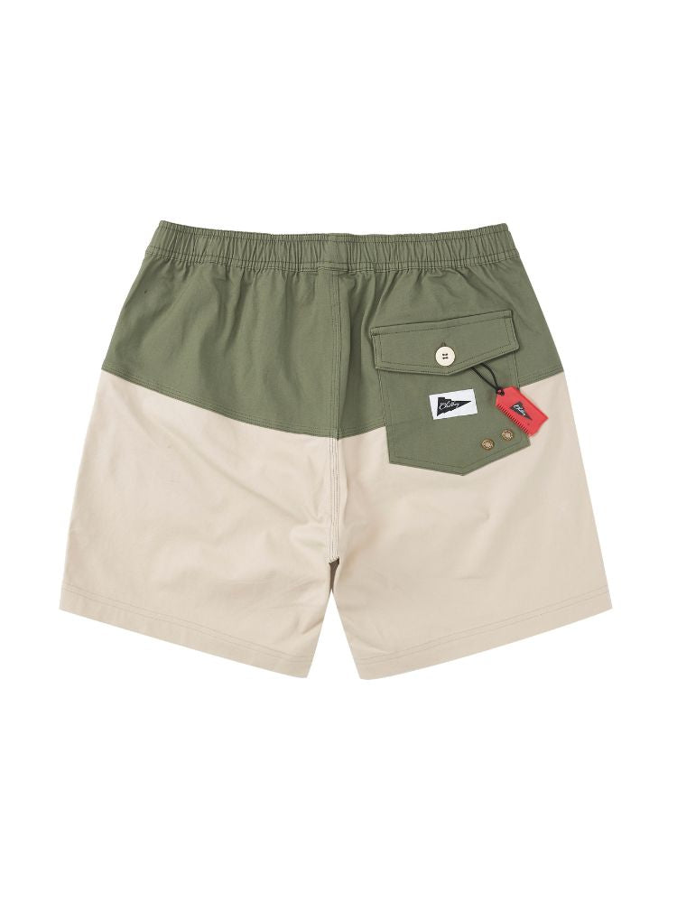 CHILLHANG Ethnic Patchwork Board Shorts
