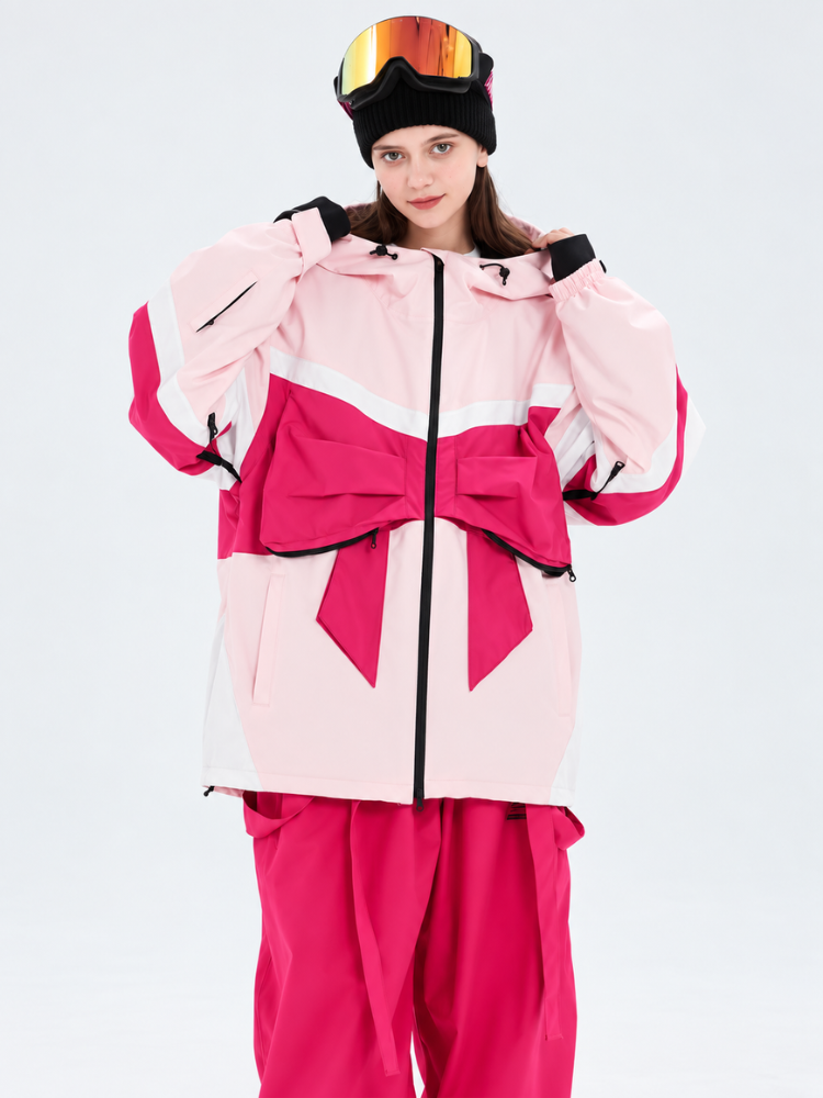 Doorek Bow-Tie Bunny 3L Snowsuit Set - Women's