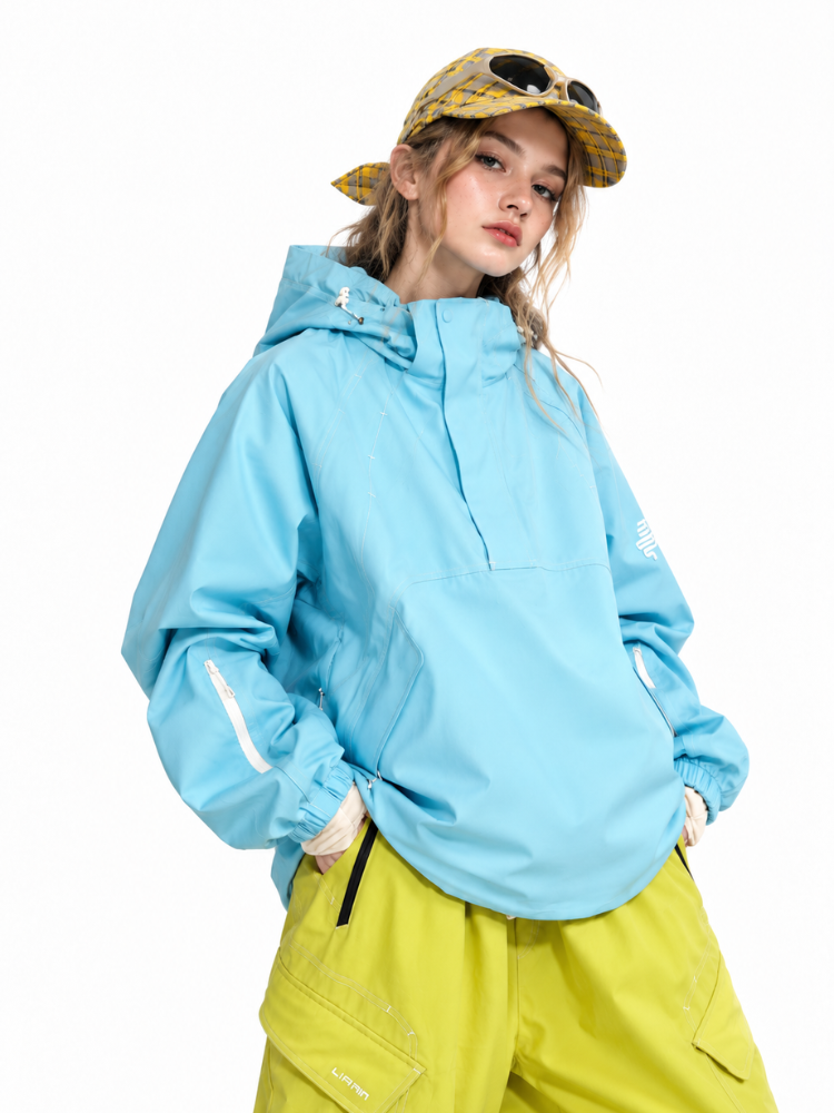 LITAN Gateway Blue Soft Shell Pullover - Unisex