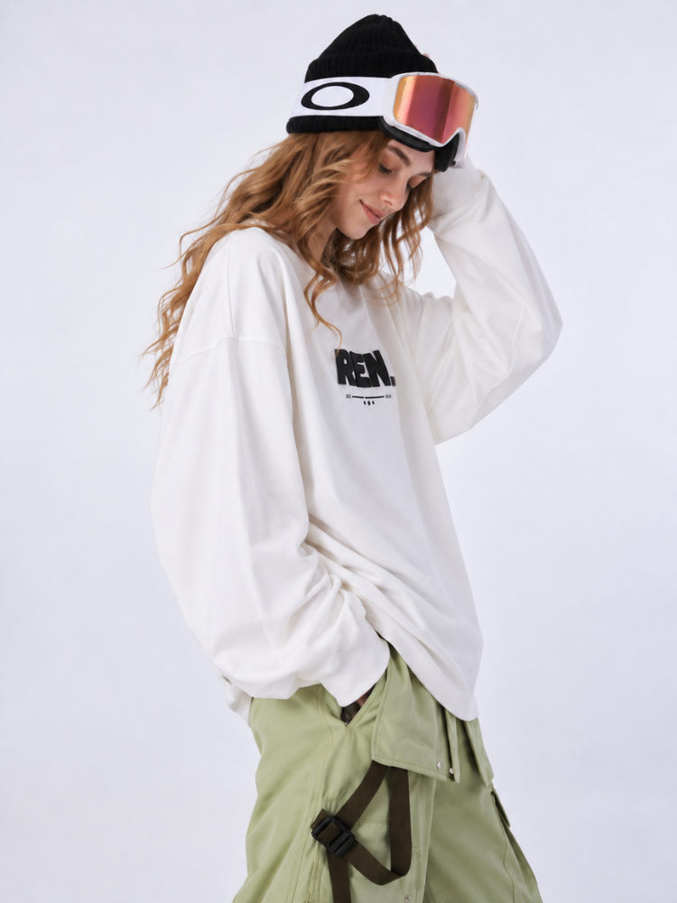 RenChill Classic Solid Color Ski Sweatshirt - Unisex