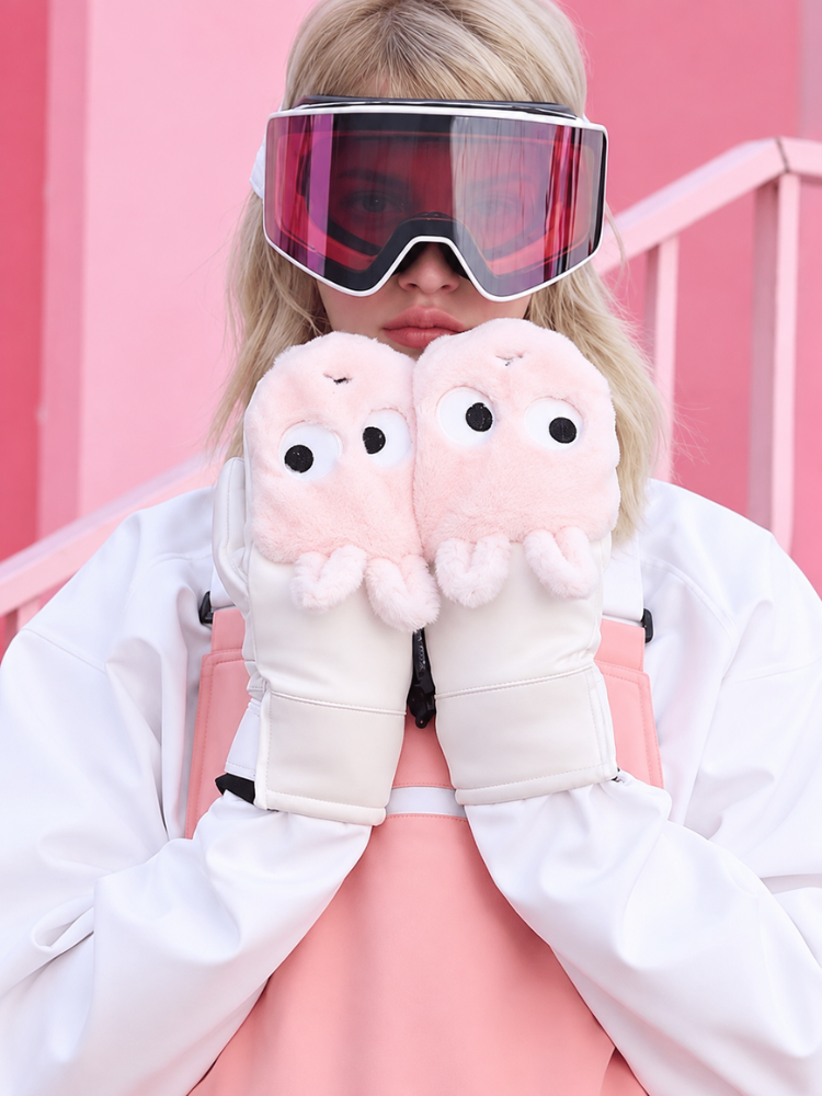 Doorek Bunny Furry Mittens