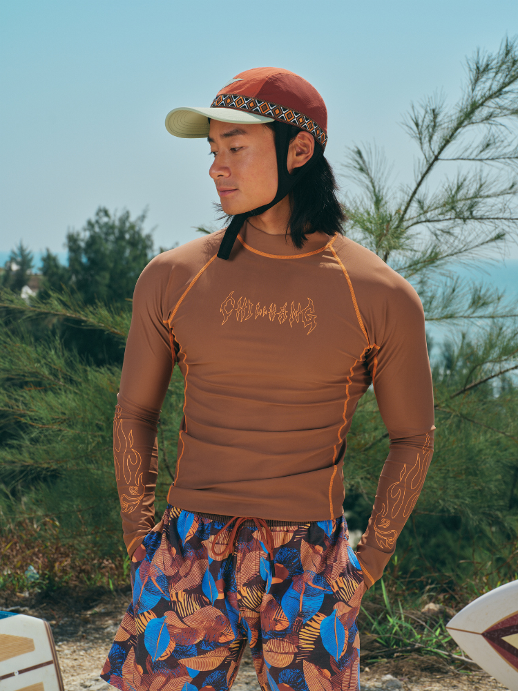 CHILLHANG UPF50+ Long Sleeve UV Rash Guard - Men's