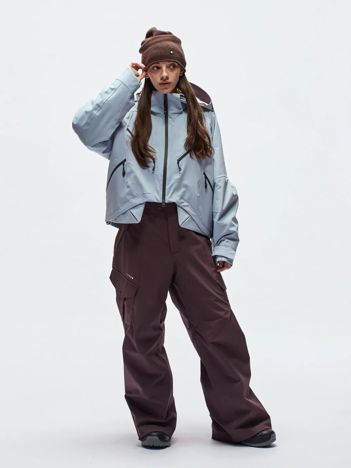 LITAN 3L Urban Cropped Snow Jacket - Women's