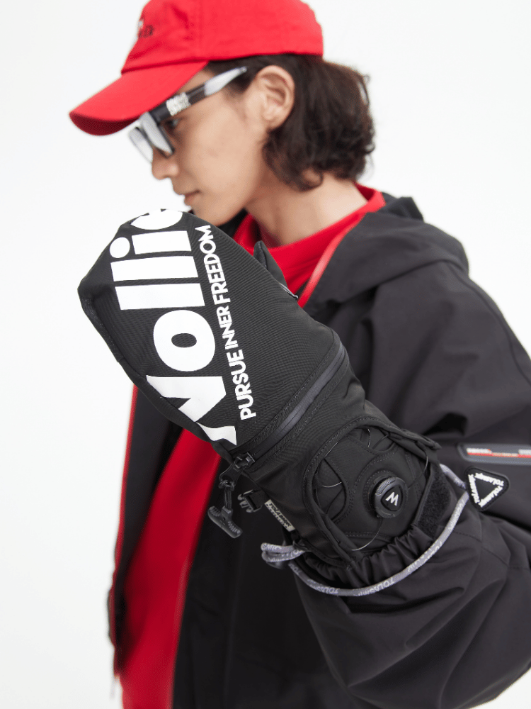 Tolasmik Kevlar Carving Snowboard Mittens