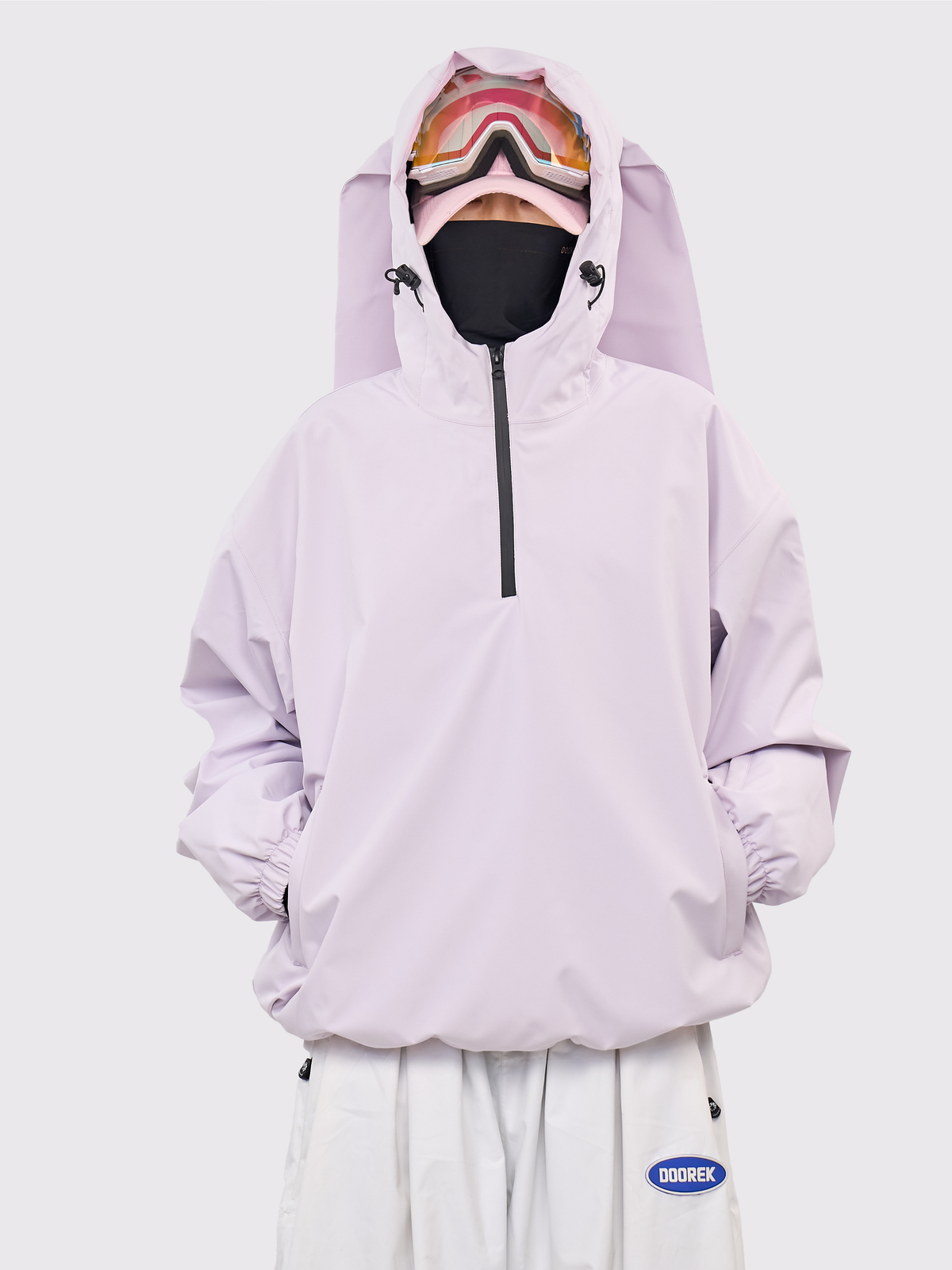 Doorek Bunny Ear Pullover Snow Hoodie - Unisex