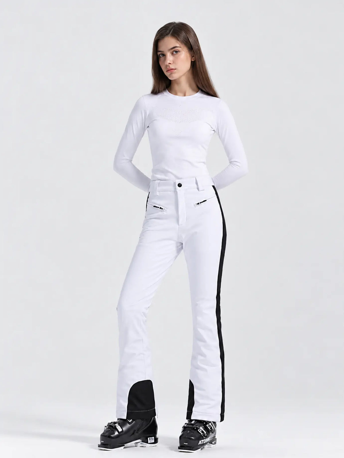 Gsou Snow Elegant High Waist Stretch Pants - Women's