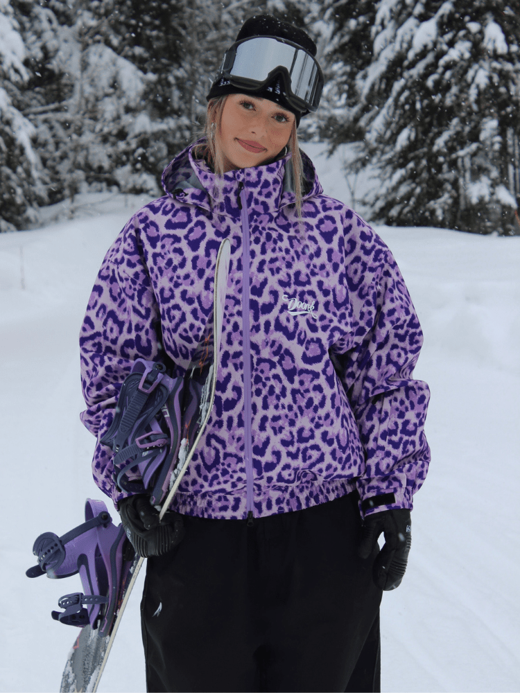 Doorek Violet Vandal Baggy Snow Jacket - Unisex