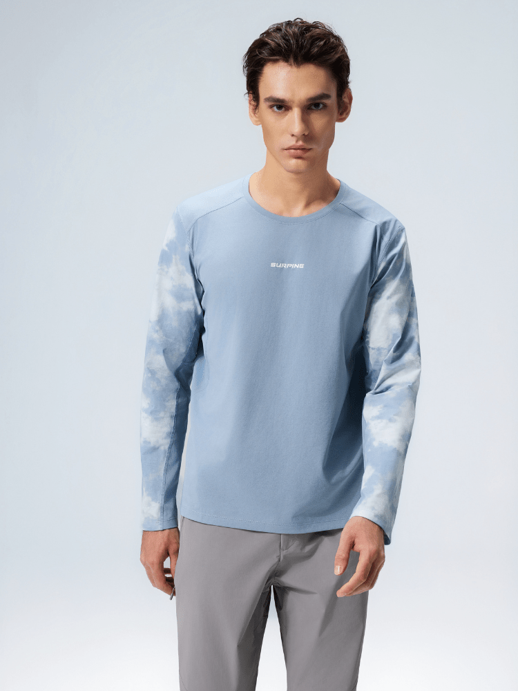 Surpine Cloud Tie-dye Shirt - Men's
