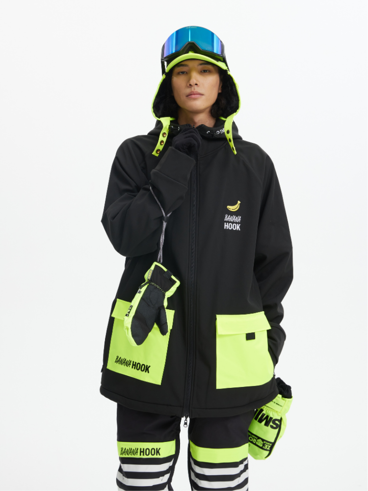 Tolasmik X Banana Hook Colorblock Collar Jacket - Men's