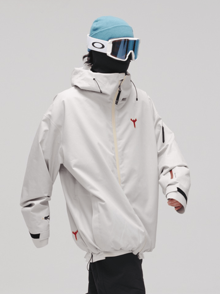 Winter Ticket 3L Whiteout RECCO® Ski Jacket - Unisex