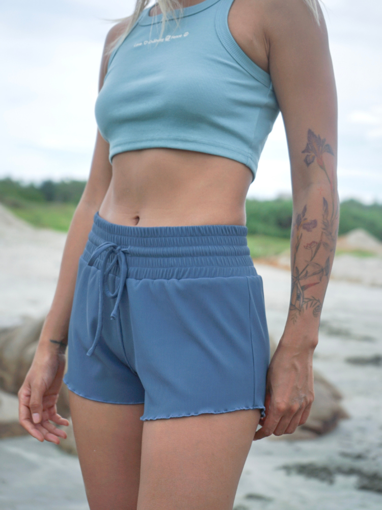 CHILLHANG Comfy Ruffle Board Shorts - Women's