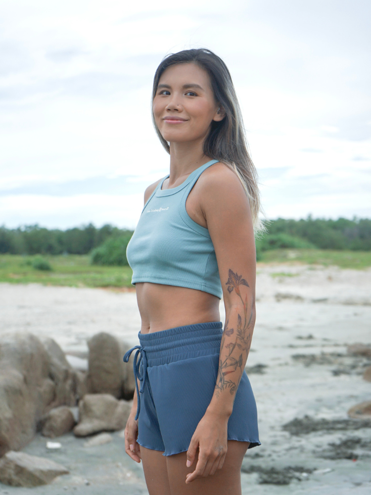 CHILLHANG Comfy Ruffle Board Shorts - Women's