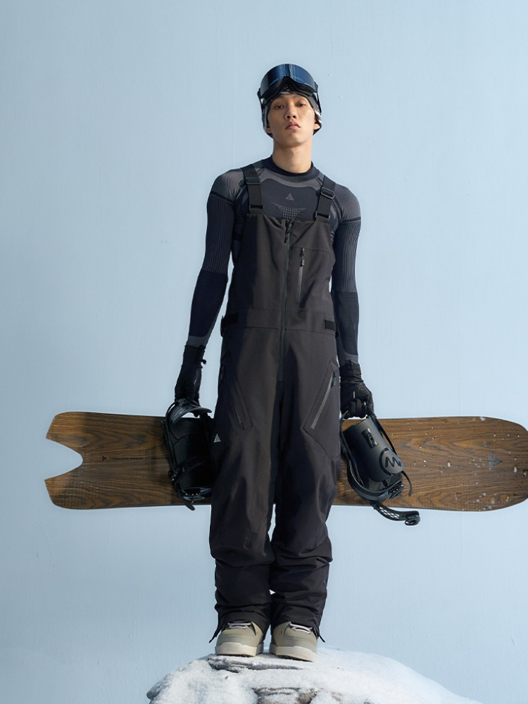 NANEND Pro 3L Fleece Ski Bib Pants - Men's