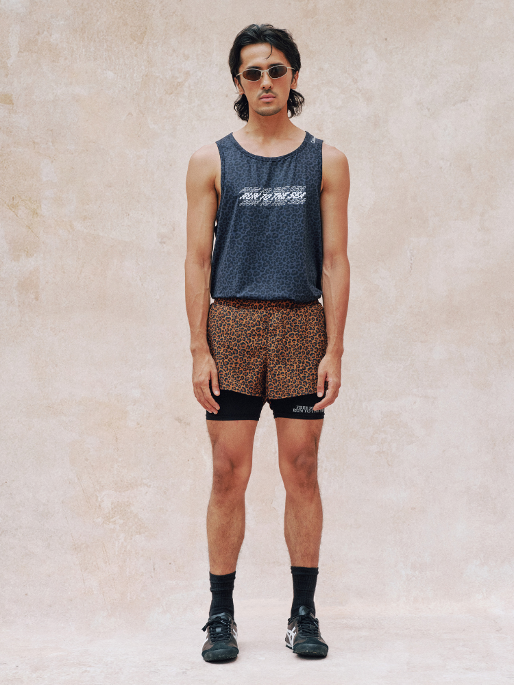 CHILLHANG Leopard Wild Run Tank - Men's