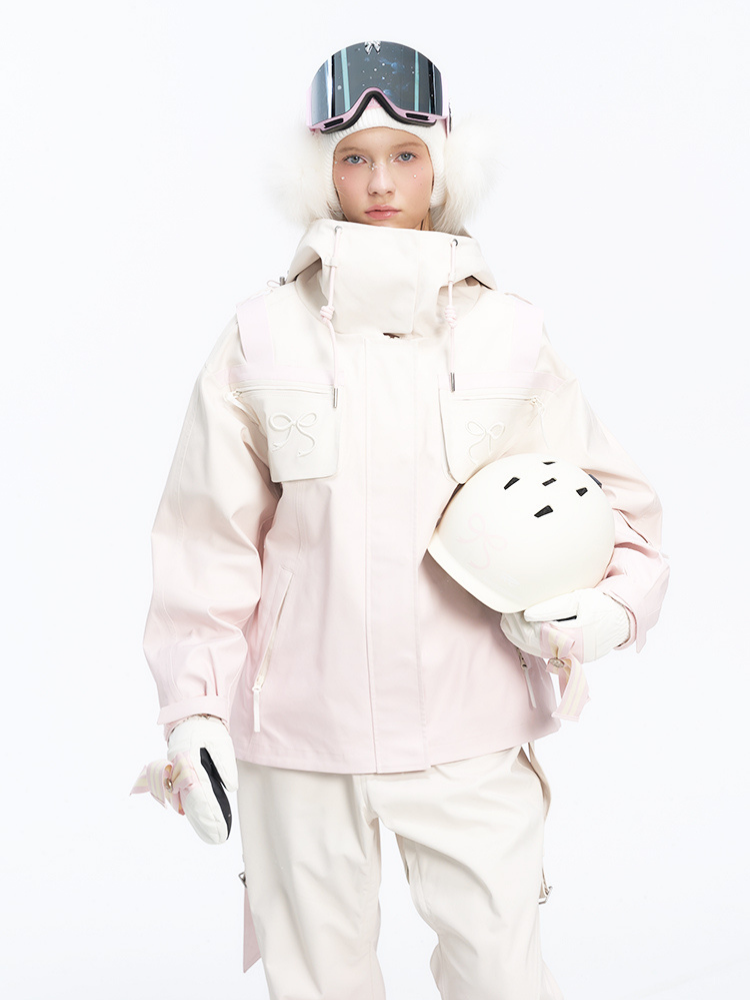 BCG Sakura Gradient Bow Ski Jacket - Women's