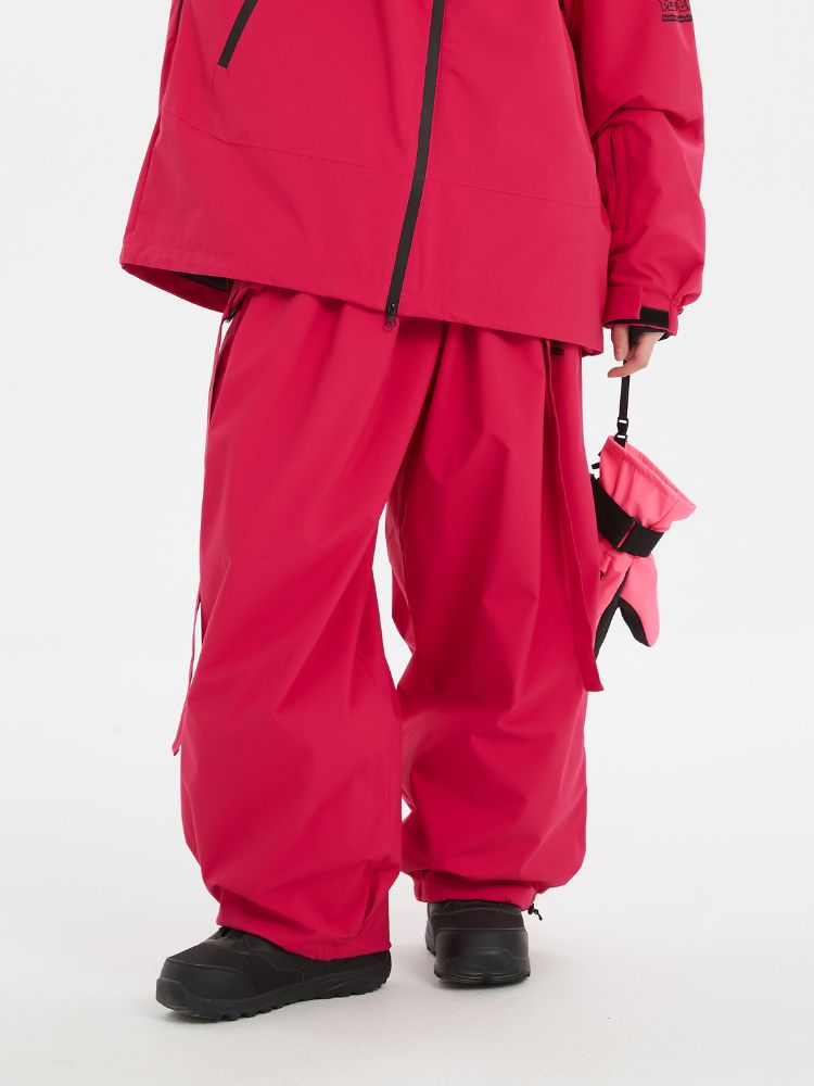 Doorek Suspender Baggy Snow Pants [Limited Region]