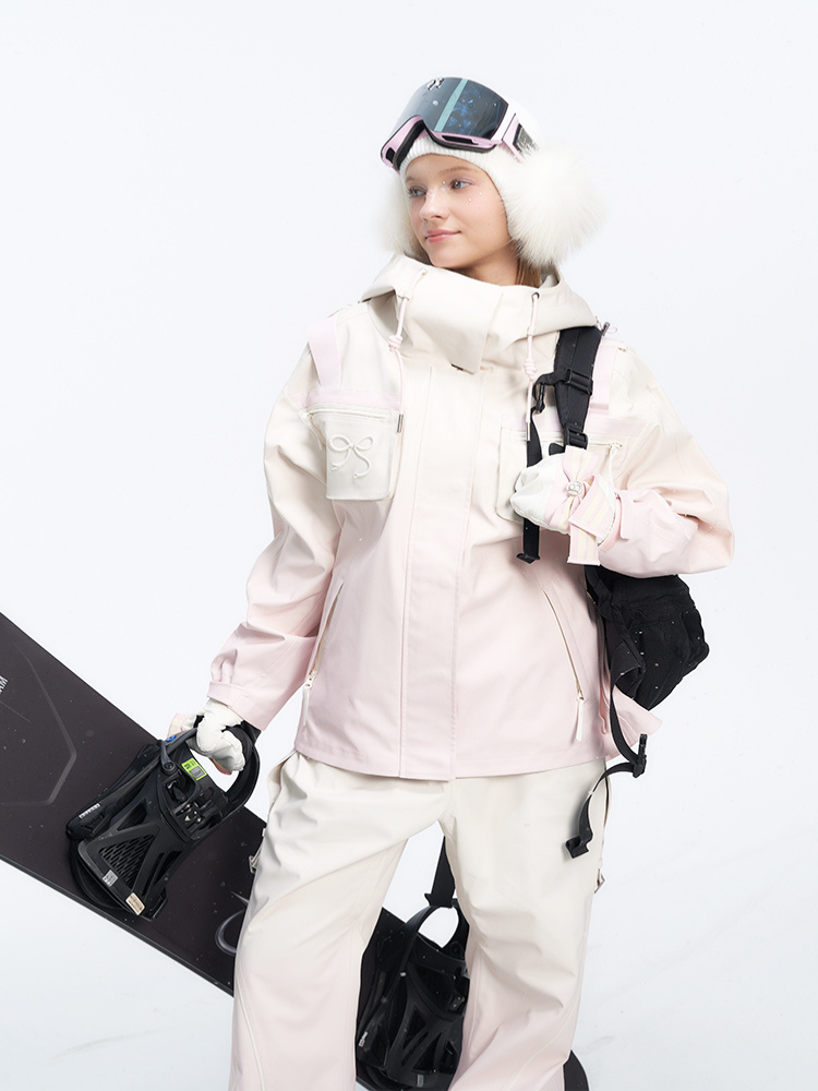 BCG Sakura Gradient Bow Ski Jacket - Women's