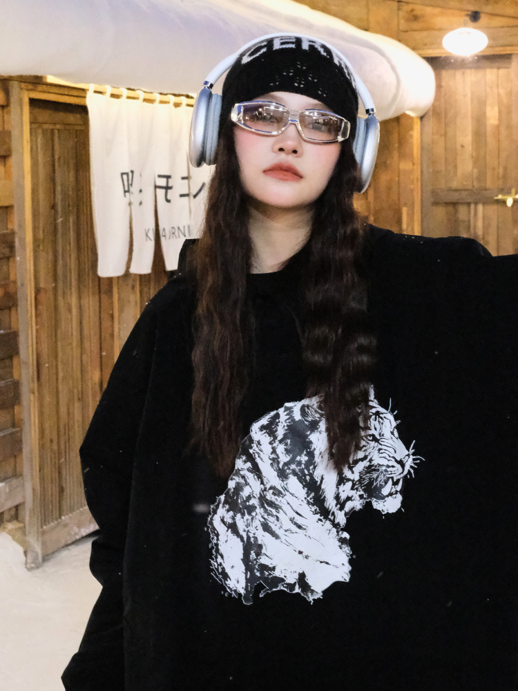 Hellystudio Leopard Pro Snow Pullover - Unisex