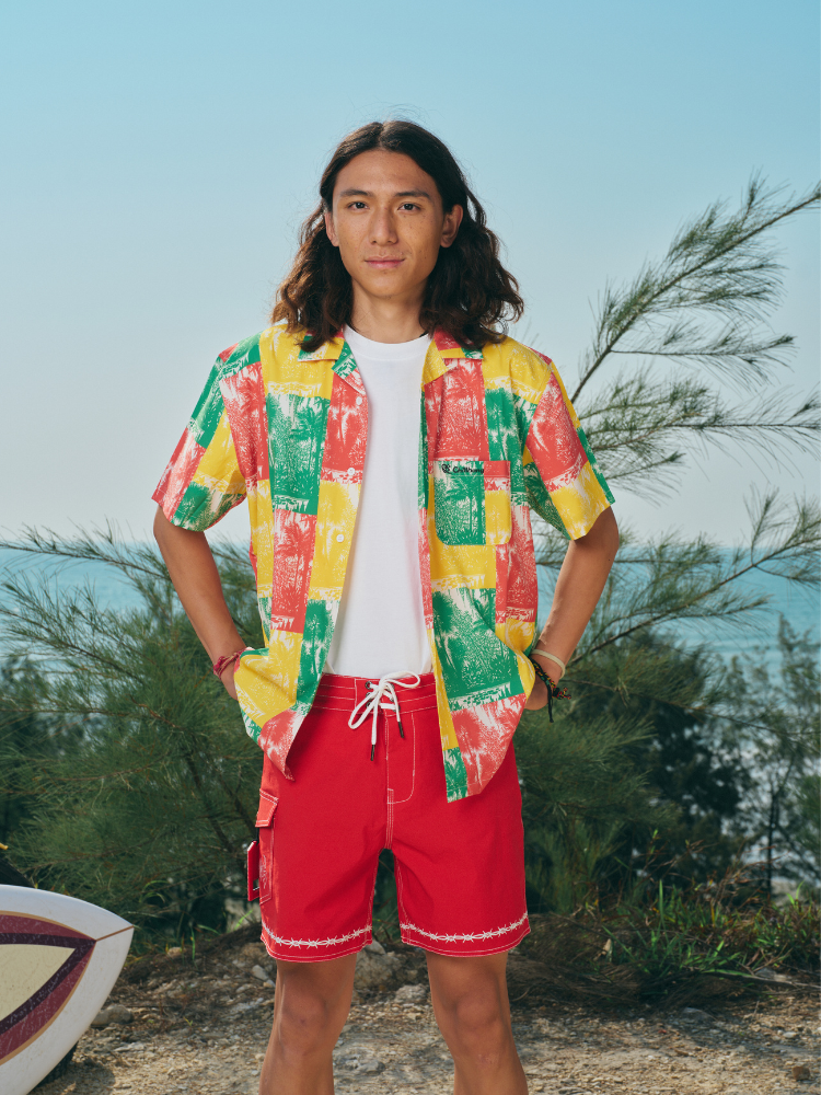 CHILLHANG Relaxed-Fit Board Shorts [Limited Region]