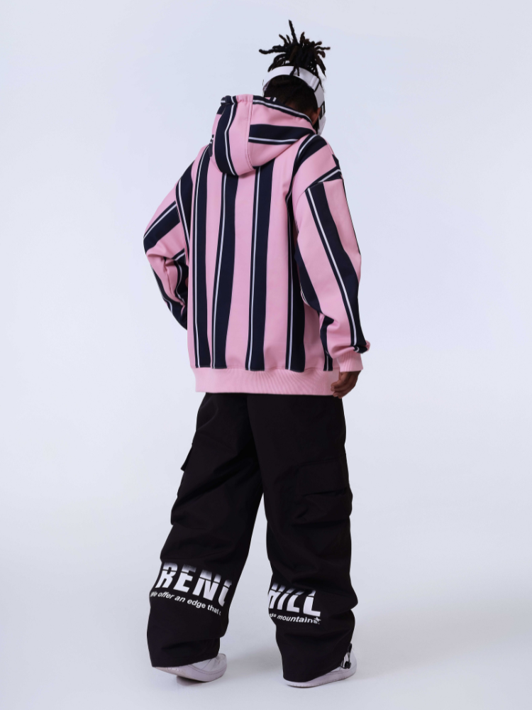 RenChill Winter Striped Snowboard Hoodie - Men's