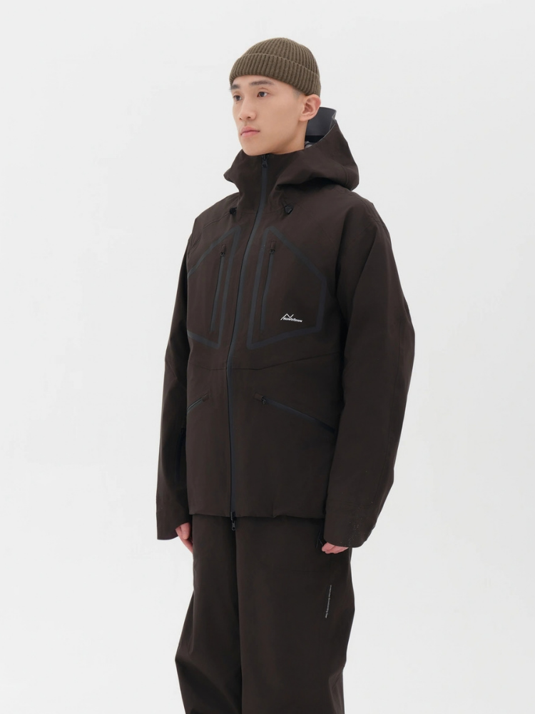 NIS SuperB Reflective Snow Tech Shell Jacket - Unisex