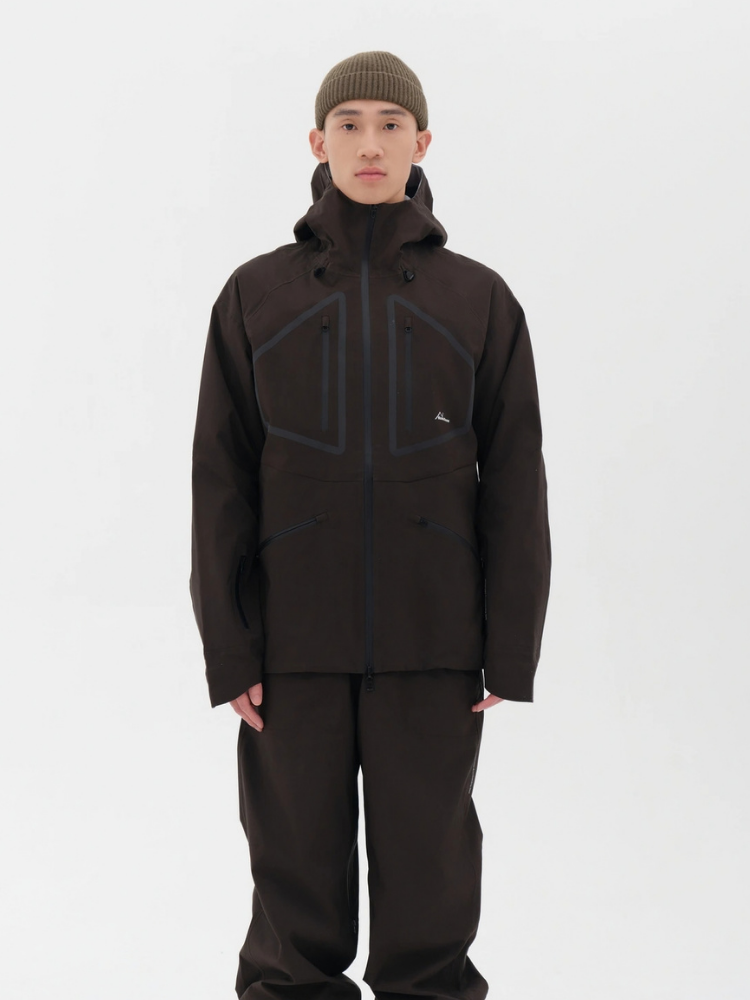 NIS SuperB Reflective Snow Tech Shell Jacket - Unisex