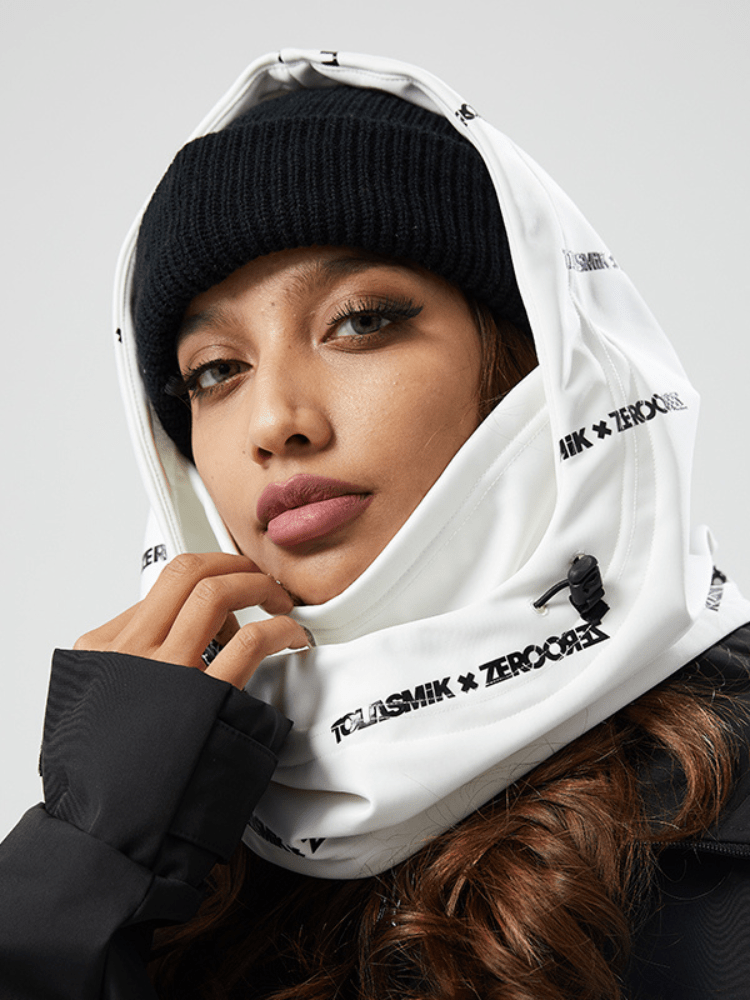 Tolasmik Classic Helmet Hood - Grey & White