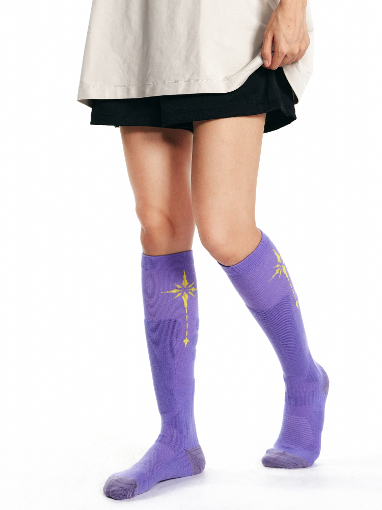 LITAN Unisex Merino Wool Ski Socks