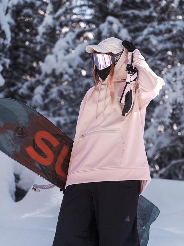 NANDN Chic Zip Pocket Hoodie - Women's