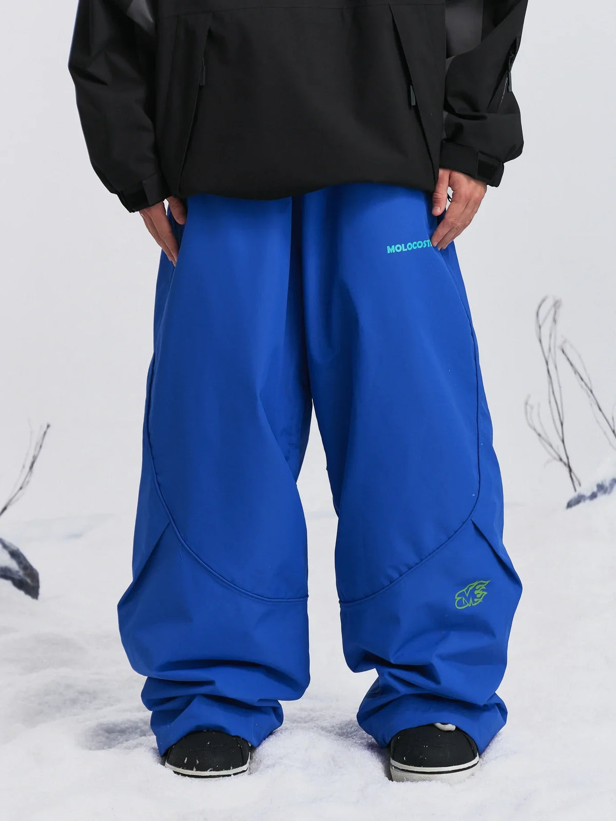 Molocoster Popline Baggy Snow Pants - Unisex