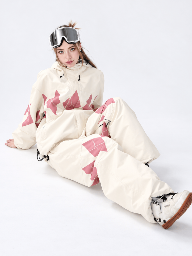 Molocoster Urban Diamond Plaid 3L Snowsuits [Limited Region]