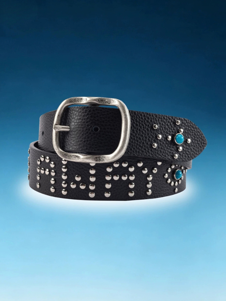 OddyEddy Rebel Stud Leather Belt
