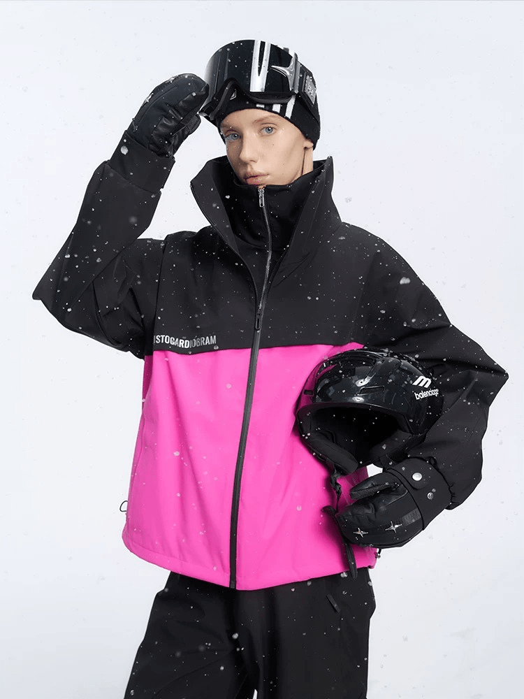 BCG 3L Layered Colorblock Ski Jacket - Women's
