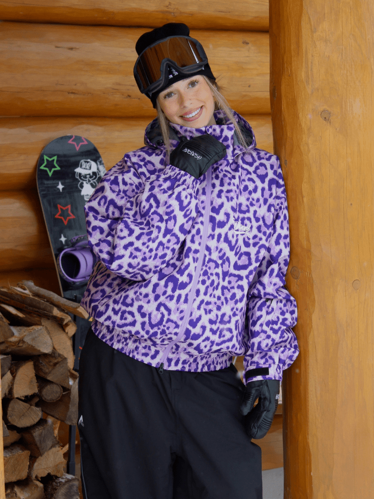 Doorek Violet Vandal Baggy Snow Jacket - Unisex