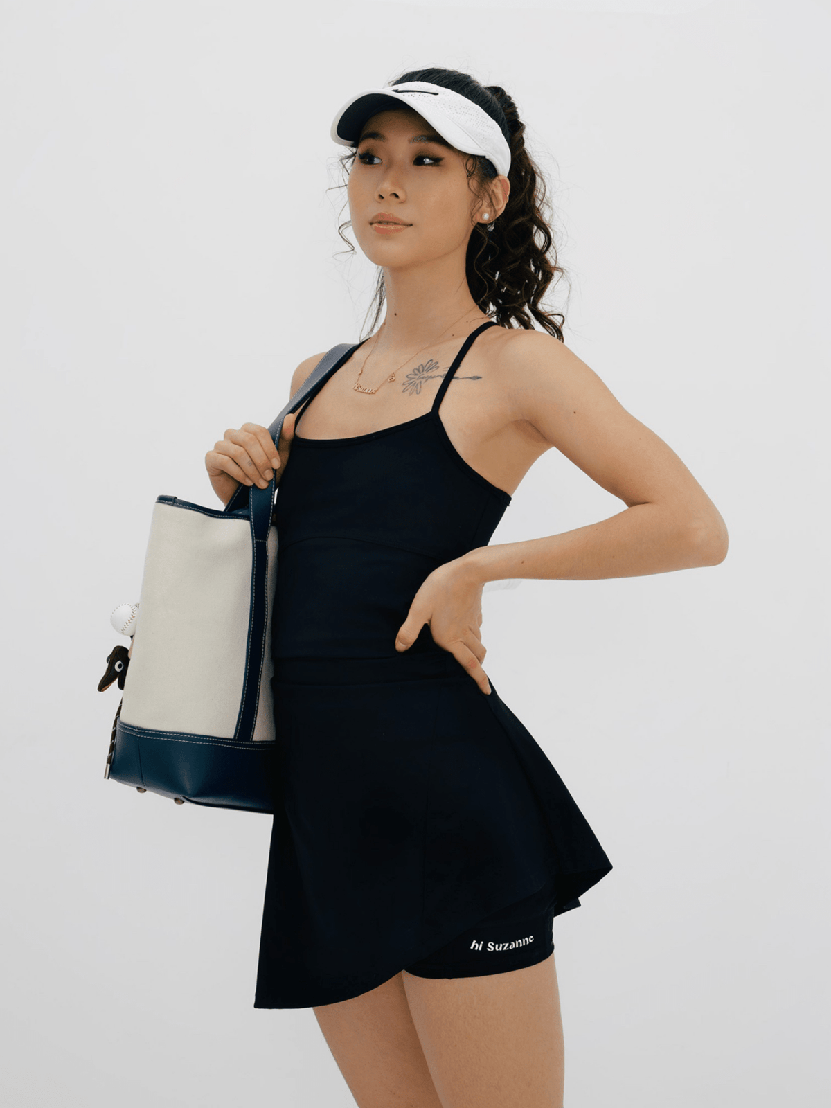 Hi Suzanne Summer Asymmetrical Tennis Dress