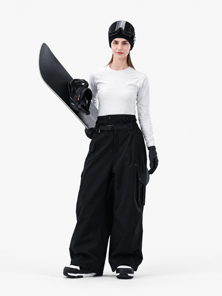 High Experience Ridge Baggy Cargo Snow Pants - Unisex