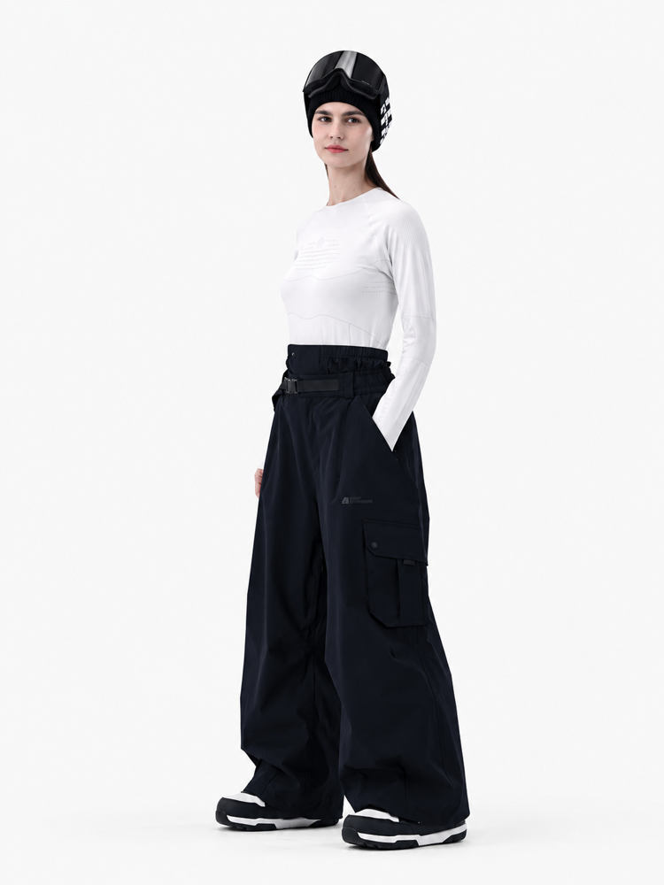 High Experience Ridge Baggy Cargo Snow Pants - Unisex