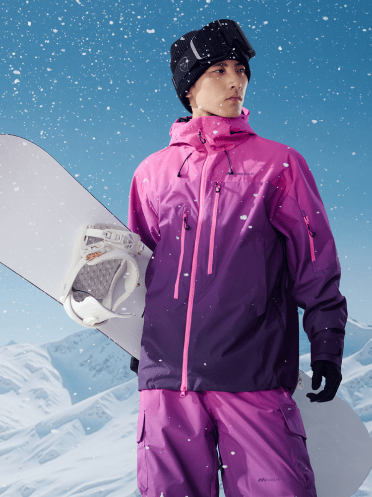 Highker 3L Fadeline Insulated Snow Jacket - Unisex