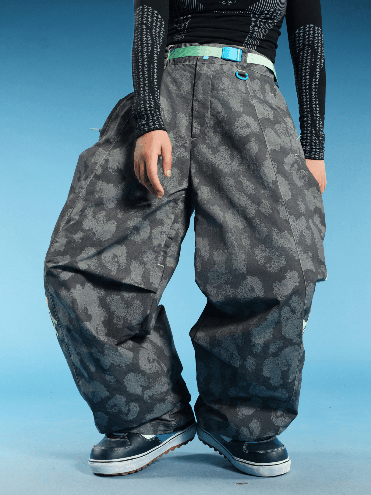 OddyEddy Ash Flame Baggy Snow Pants - Unisex