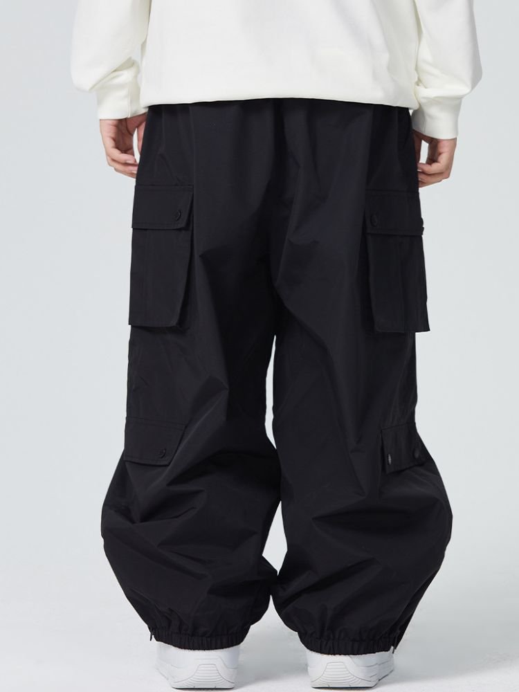 Searipe 3L Monochrome Baggy Cargo Pants [Limited Region]