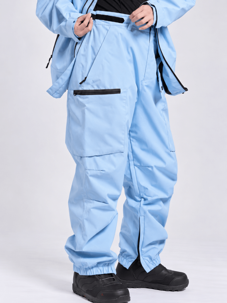 Stormbird Relaxed-Fit Cargo Snow Pants – Unisex