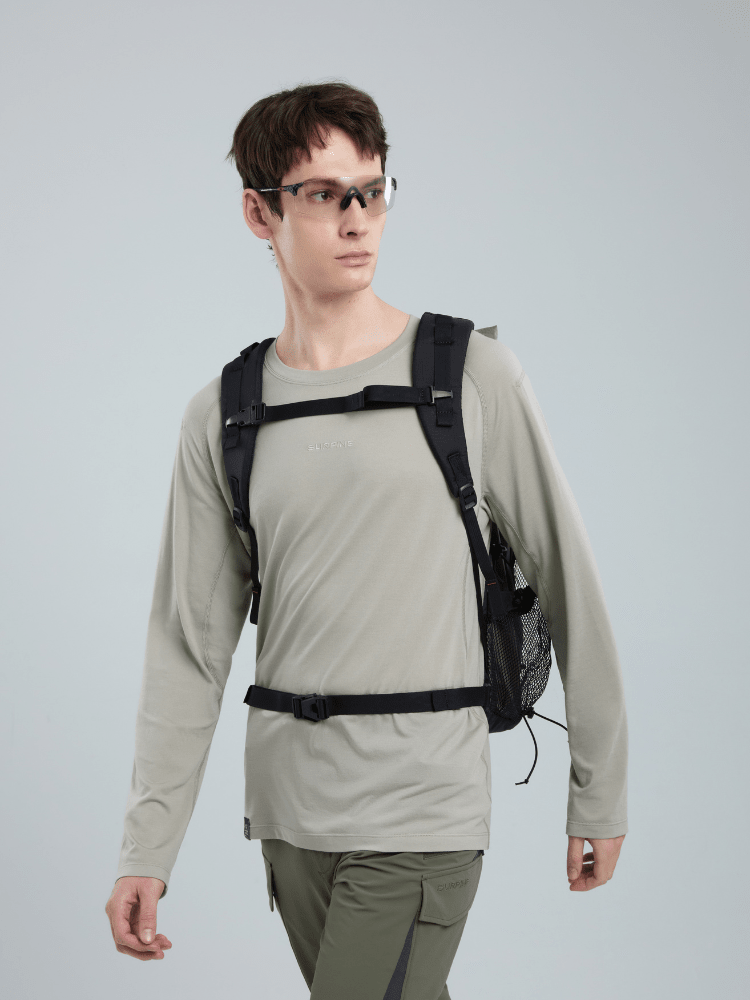 Surpine Merino Wool Long Sleeve Shirt - Men's