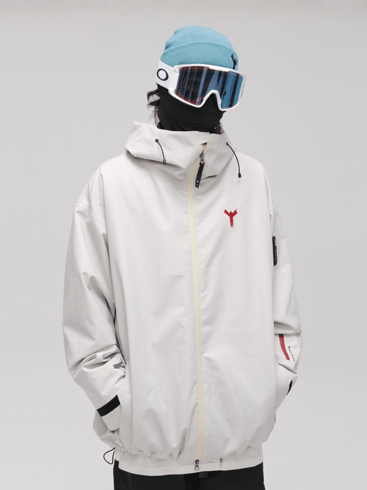 Winter Ticket 3L Whiteout RECCO® Ski Jacket - Unisex