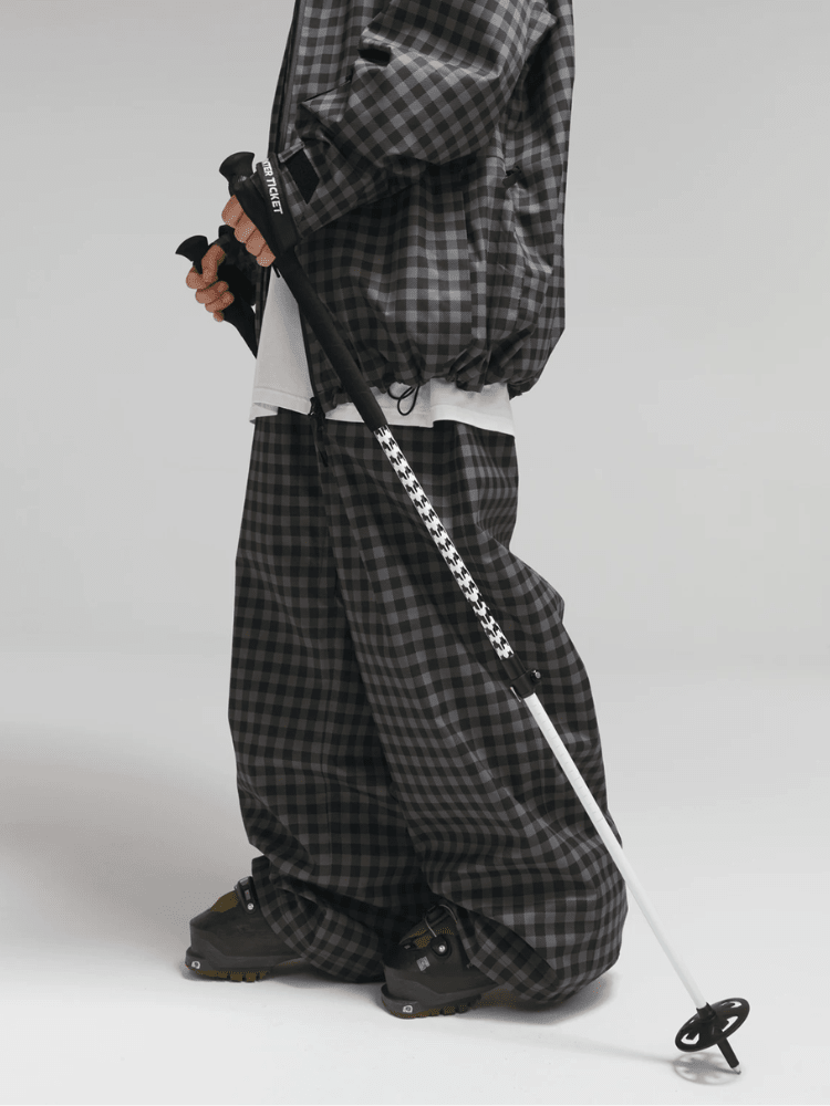 Winter Ticket Carbon Fiber Adjustable Ski Poles