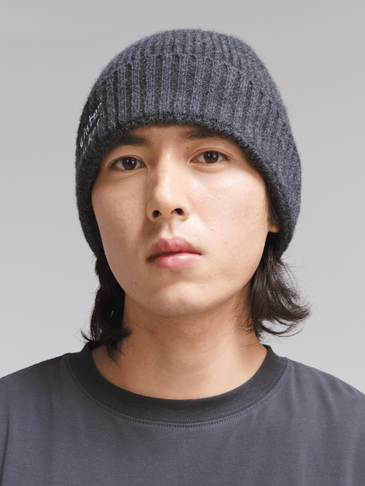 Winter Ticket Merino Wool Knit Beanie
